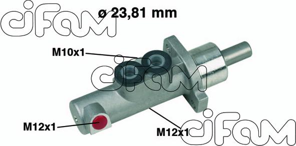 Cifam 202-441 - Cilindro principal de freno www.parts5.com