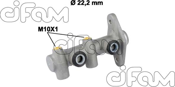 Cifam 202-816 - Pompa centrala, frana www.parts5.com