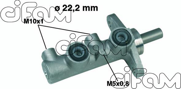 Cifam 202-333 - Főfékhenger www.parts5.com