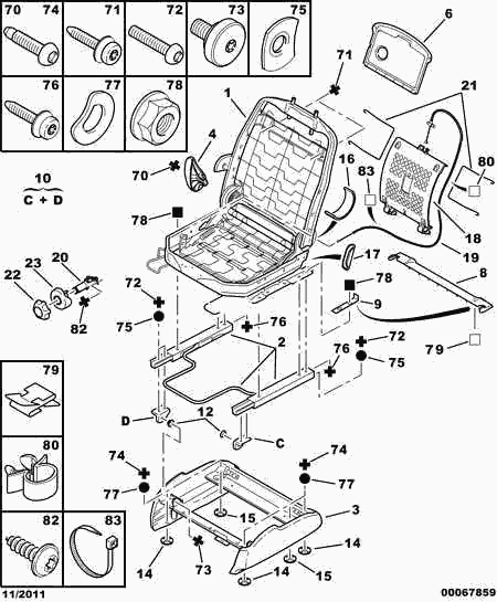 CITROËN 6986 96 - Фильтр воздуха в салоне www.parts5.com