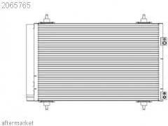 CITROËN 6455.GK - Condensateur, climatisation www.parts5.com