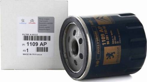 CITROËN 1109 AP - Filter za ulje www.parts5.com