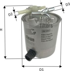 Clean Filters DN1959 - Fuel filter www.parts5.com