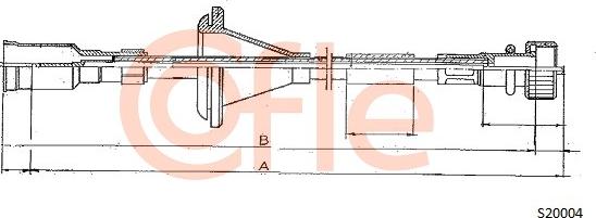 Cofle S20004 - Tacho Shaft www.parts5.com