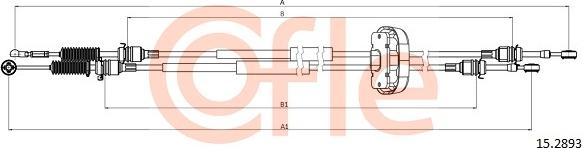 Cofle 15.2893 - Vaijeri, käsivaihteisto www.parts5.com