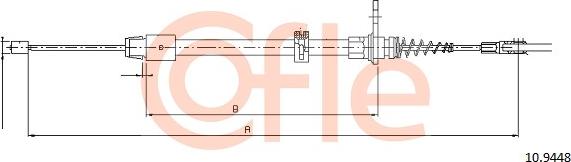 Cofle 10.9448 - Tross,seisupidur www.parts5.com