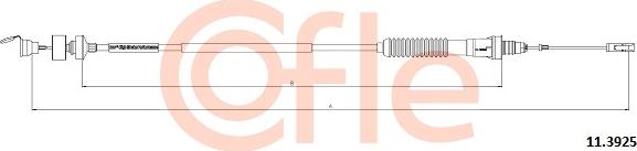 Cofle 11.3925 - Tirette à câble, commande d'embrayage www.parts5.com