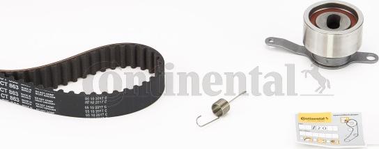 Continental CTAM CT 863 K1 - Komplet (kit) zobatega jermena www.parts5.com