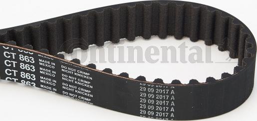 Continental CTAM CT 863 - Curea de distributie www.parts5.com