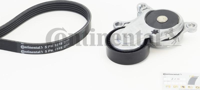 Continental CTAM 5 PK 1515 K1 - V-Ribbed Belt Set www.parts5.com