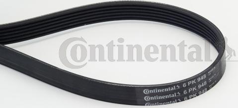 Continental CTAM 6 PK 948 - Ozubený klínový řemen www.parts5.com