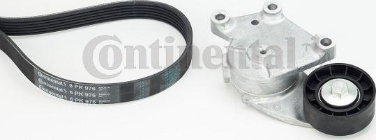 Continental CTAM 6PK976K1 - V-Ribbed Belt Set www.parts5.com