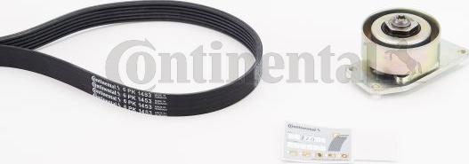 Continental CTAM 6PK1453K1 - Komplet klinastog rebrastog remena www.parts5.com