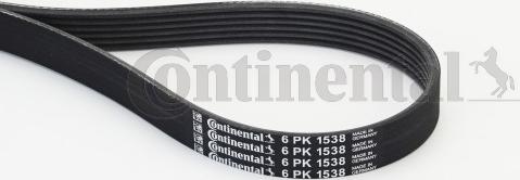 Continental CTAM 6PK1538 - Ozubený klínový řemen www.parts5.com