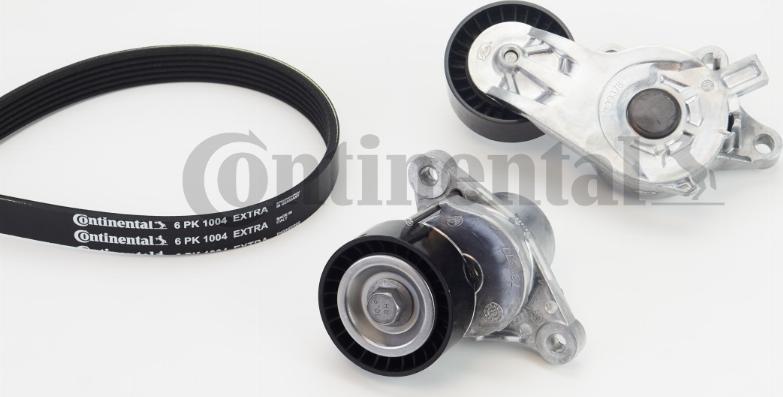 Continental CTAM 6PK1004 EXTRA K1 - Set curea transmisie cu caneluri www.parts5.com