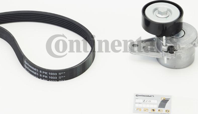 Continental CTAM 6PK1033K1 - Keilrippenriemensatz www.parts5.com