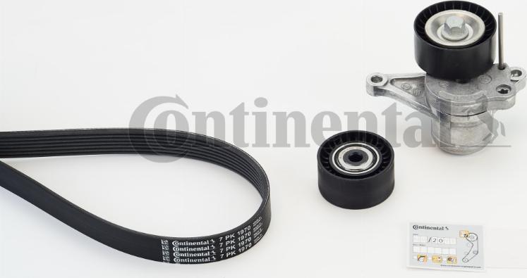 Continental CTAM 7PK1970K1 - V-Ribbed Belt Set www.parts5.com