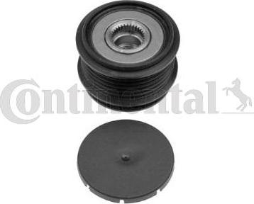 Continental CTAM AP9081 - Koło pasowe, alternator www.parts5.com