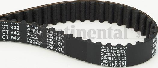 Continental CTAM CT 942 - Timing Belt www.parts5.com