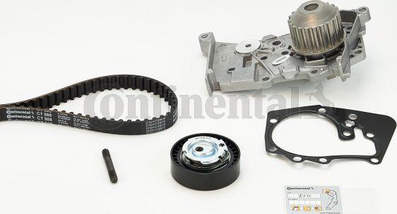 Continental CTAM CT 988 WP3 - Водяной насос + комплект зубчатого ремня www.parts5.com