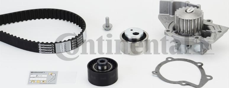 Continental CTAM CT 987 WP2 - Vízpumpa + fogasszíj készlet www.parts5.com