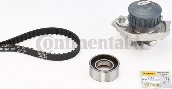 Continental CTAM CT927WP1 - Водяной насос + комплект зубчатого ремня www.parts5.com