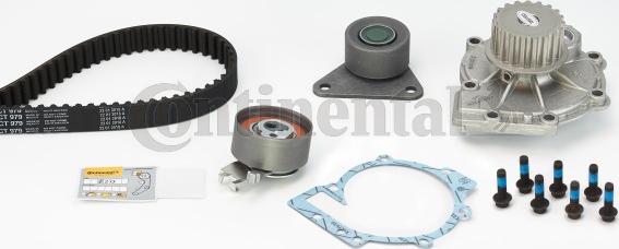 Continental CTAM CT979WP1 - Vízpumpa + fogasszíj készlet www.parts5.com