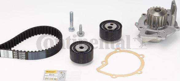 Continental CTAM CT 1037 WP1 - Pumpa za vodu + komplet zupčastog kaiša www.parts5.com