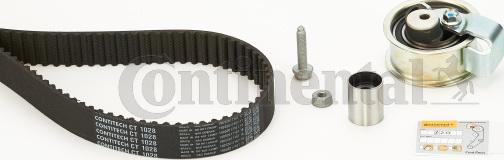 Continental CTAM CT1028K4 - Σετ οδοντωτού ιμάντα www.parts5.com