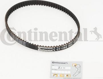 Continental CTAM CT 1169 - Curea de distributie www.parts5.com