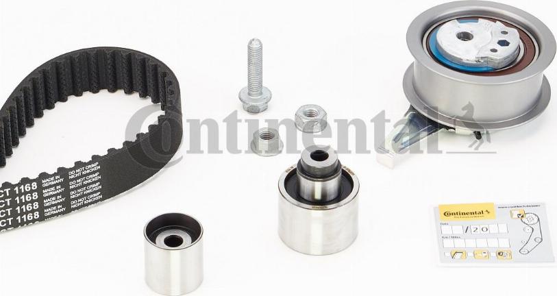 Continental CTAM CT 1168 K1 - Komplet zupčastog kaiša www.parts5.com