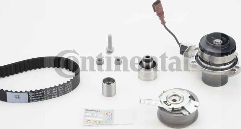 Continental CTAM CT 1168 WP3 - Vodní pumpa + sada ozubeného řemene www.parts5.com