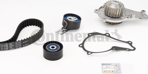 Continental CTAM CT1163WP1 - Vodna crpalka+kit-komplet zobatega jermena www.parts5.com