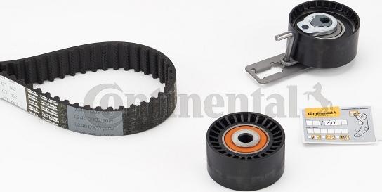 Continental CTAM CT1162K4 - Timing Belt Set www.parts5.com