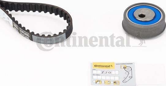 Continental CTAM CT 1109 K2 - Hammasrihma komplekt www.parts5.com