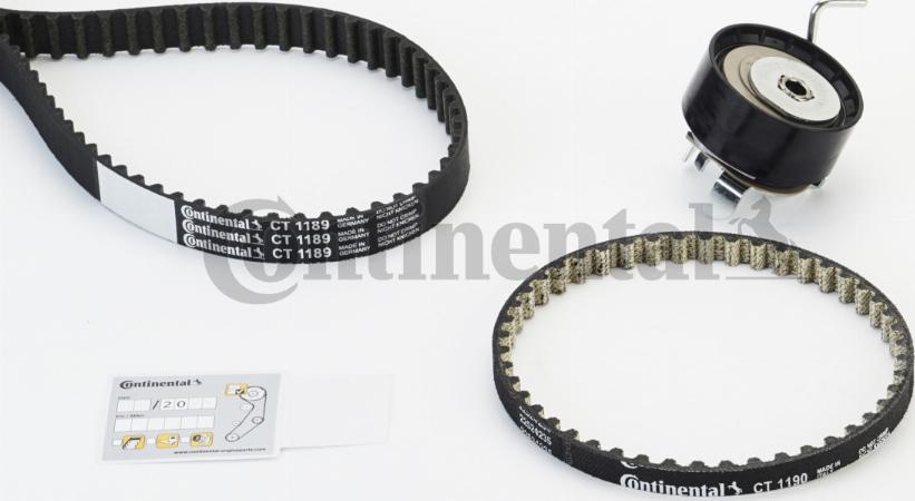 Continental CTAM CT1189K2PRO - Kit de distribution www.parts5.com