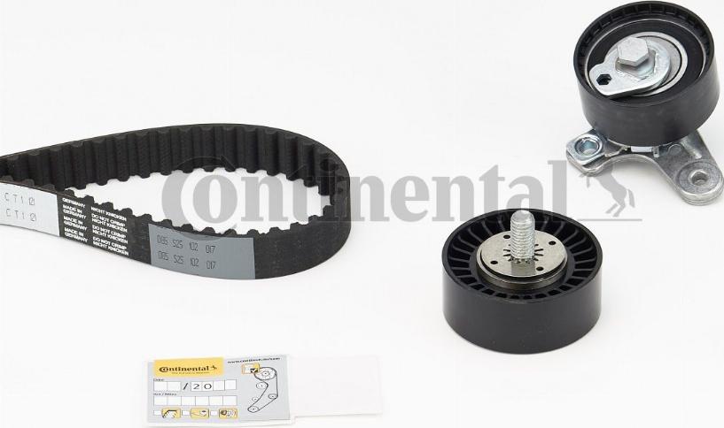 Continental CTAM CT 1121 K1 - Σετ οδοντωτού ιμάντα www.parts5.com