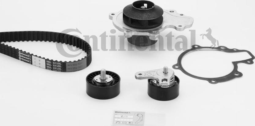 Continental CTAM CT 1121 WP1 - Water Pump & Timing Belt Set www.parts5.com