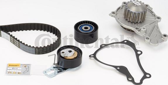 Continental CTAM CT 1203 WP1 - Pompa wodna + zestaw paska rozrządu www.parts5.com