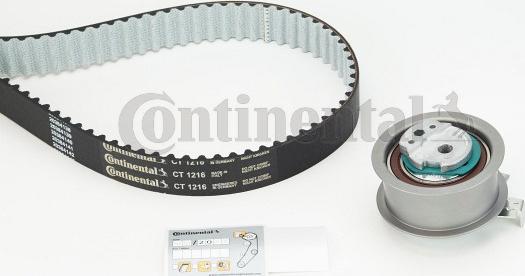 Continental CTAM CT 1216 K1 - Juego de correas dentadas www.parts5.com