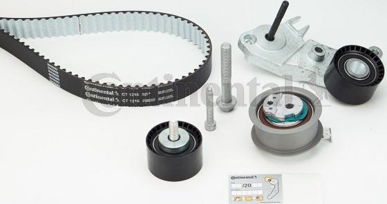 Continental CTAM CT1216K2 - Set curea de distributie www.parts5.com