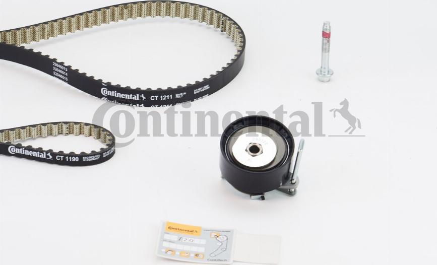 Continental CTAM CT1211K2PRO - Kit de distribution www.parts5.com