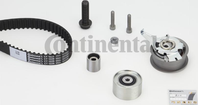 Continental CTAM CT 1229 K1 - Juego de correas dentadas www.parts5.com