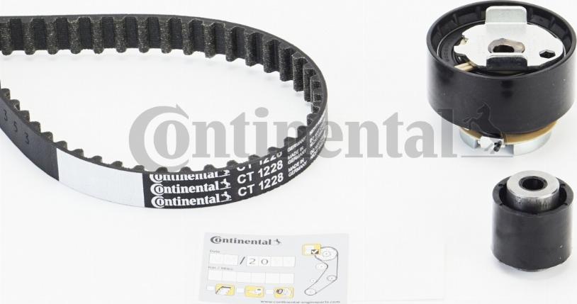 Continental CTAM CT1228K2 - Hammashihnasarja www.parts5.com