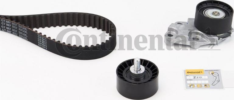 Continental CTAM CT 887 K1 - Комплект ремня ГРМ www.parts5.com