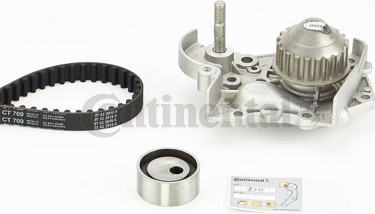 Continental CTAM CT709WP2 - Su pompası + Triger kayışı seti www.parts5.com