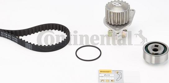 Continental CTAM CT718WP1 - Bomba de agua + kit correa distribución www.parts5.com