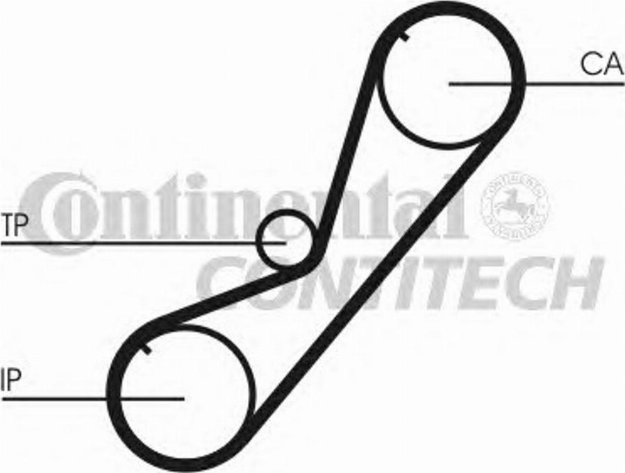 Continental CTAM CT771 - Timing Belt www.parts5.com