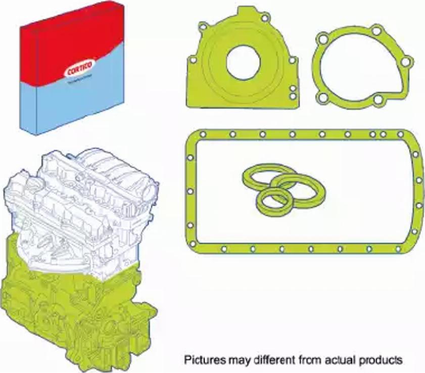 Corteco 428401P - Gasket Set, crank case www.parts5.com