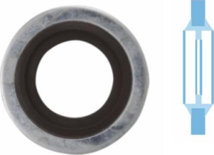 Corteco 006337S - Seal Ring, oil drain plug www.parts5.com